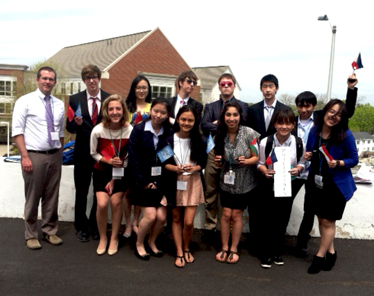 Front Row:  Anna Zmistowski, Phoenix Sun, An Vo, Maryam Kashkooli, Kim Nguyen, Rebecca Zhu Back Row:  Matt Norris, Flora Yin, Mike Tormey, Nic Galinski James Yu, Minh Tran 