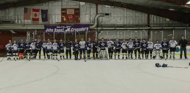 Annual John Bapst alumni ice hockey game 